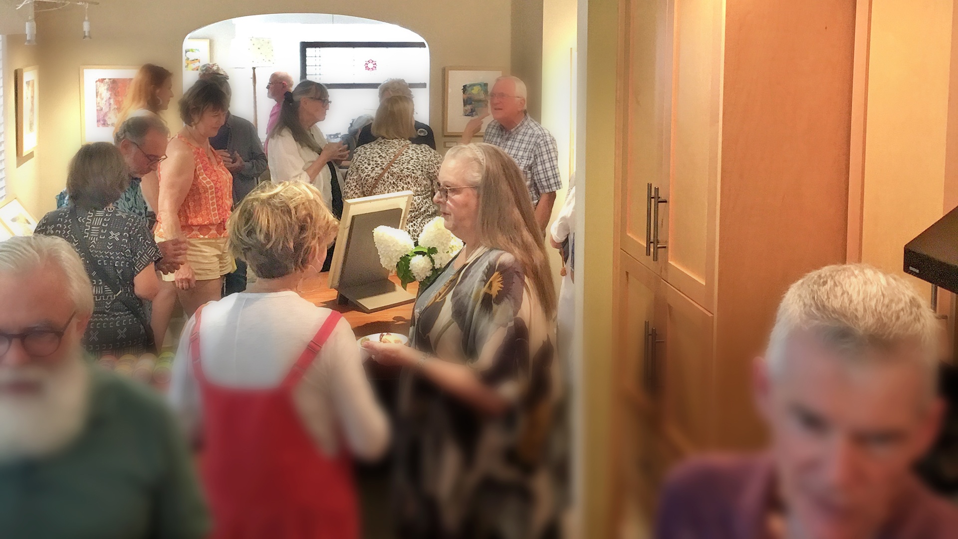 Art gallery receptions and opening exhibitions in greenville sc